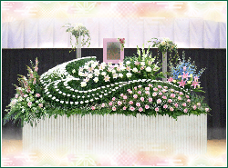 生花祭壇70プラン D祭壇