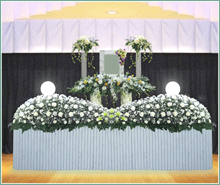 生花祭壇50プラン　B祭壇