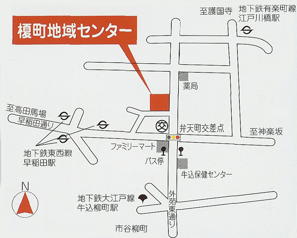 榎町地域センター地図